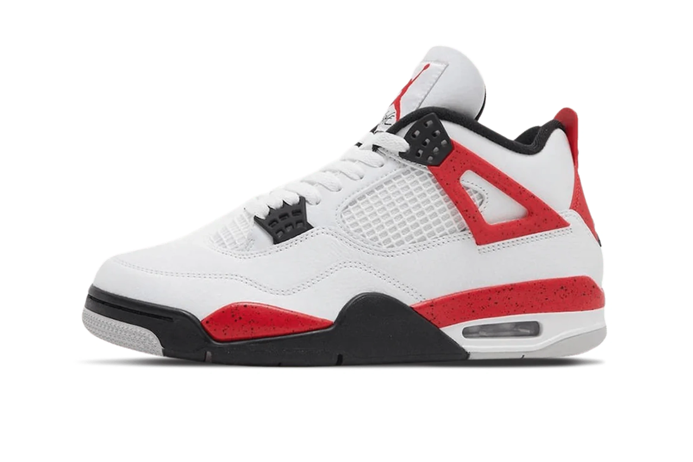 'Red Air Jordan GS 4 Cement' Retro 0810